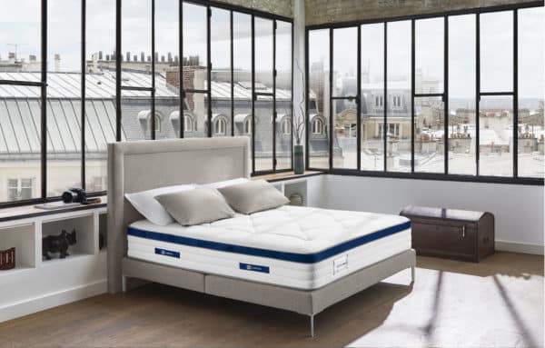 matelas gentleman suspension ensaché simmons confortable