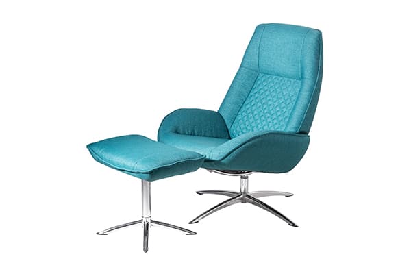 Fauteuil relax repose pied Kebe