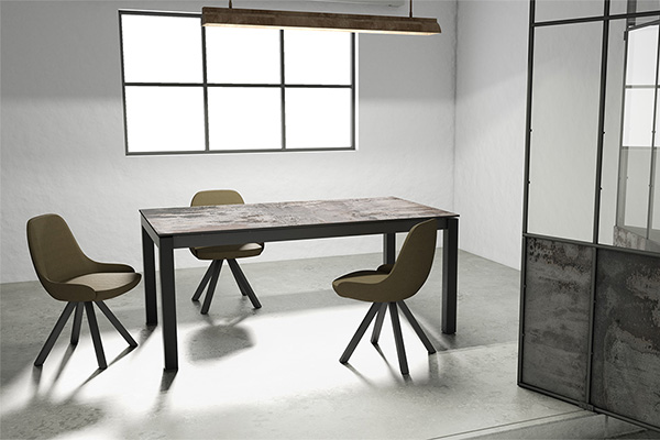 Table Dekton Design Noir Cancio