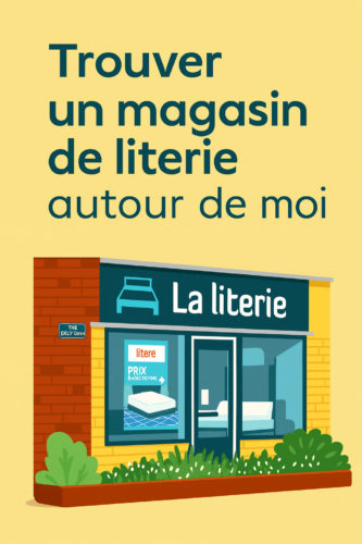 trouver un magasin de literie autour de moi