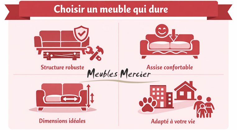 canapé fauteuil durable