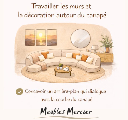 murs décorés autour