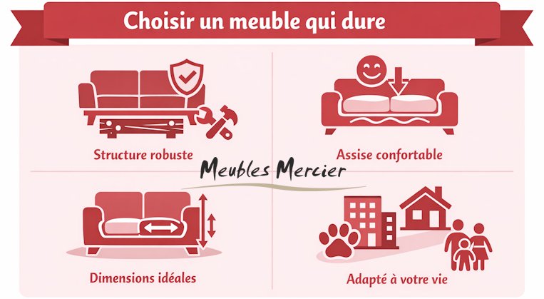 canapé fauteuil durable