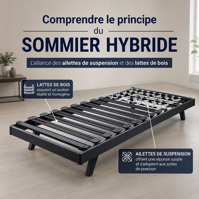 comprendre le sommier hybride